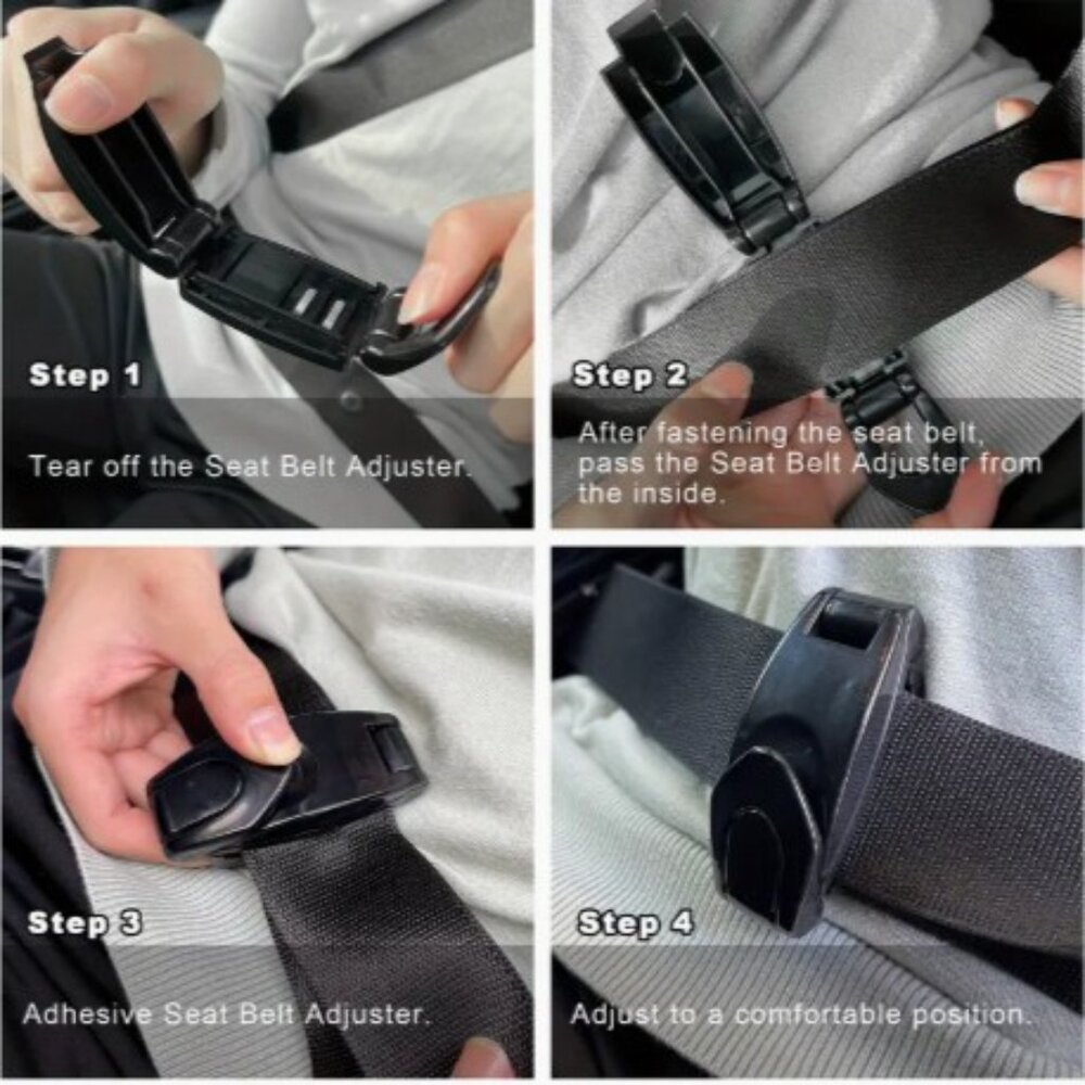 NEW 2 Car Seat Belt Adjusters - Picture 4 of 4